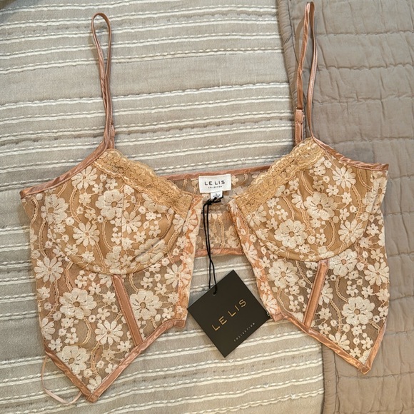 Le Lis Corset Top - Picture 1 of 3